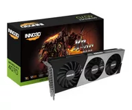 Karty graficzne - Inno3D GeForce RTX 4070 X3 OC 12GB GDDR6X N40703-126XX-185252L - miniaturka - grafika 1