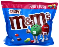 Cukierki - M&M's, cukierki draże czekoladowe Crispy, 850g - miniaturka - grafika 1