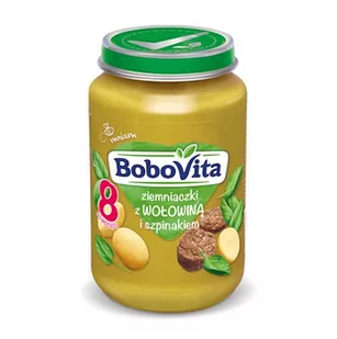 Bobovita Ziemniaczki z wołowiną i szpinakiem - po 8 miesiącu - Dania dla dzieci - miniaturka - grafika 1