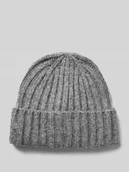 Czapki damskie - Czapka beanie z szerokim brzegiem - miniaturka - grafika 1