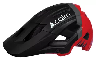 CAIRN kask rowerowy R DUST II czarno czerwony - Kaski rowerowe - miniaturka - grafika 1