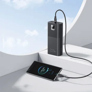 USAMS Powerbank PB68 30000mAh 20W PD+QC 3.0 Fast charging Digital Display czarny/black XY 30KCD19101 US-CD191 - Powerbanki - miniaturka - grafika 11