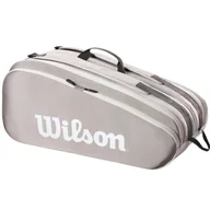 Torby sportowe - Torba tenisowa Wilson Tour 12 PK (kolor Szary/Srebrny) - miniaturka - grafika 1