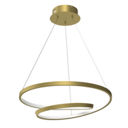 Lampy sufitowe - Lampa wisząca LUCERO GOLD 48W LED ML7950-Milagro - miniaturka - grafika 1
