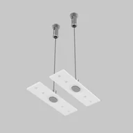 Lampy pozostałe - EXILITY zestaw biały do zwieszania szyny magnetycznej natynkowej 26mm - miniaturka - grafika 1
