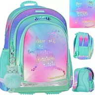 Plecaki szkolne i tornistry - Plecak szkolny wielokomorowy Starpak fioletowy, różowy, wielokolorowy 23 l - miniaturka - grafika 1