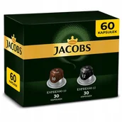 Kawa w kapsułkach i saszetkach - Kapsułki do Nespresso Espresso 10 Intenso i Espresso 12 Ristretto 60 szt. - miniaturka - grafika 1