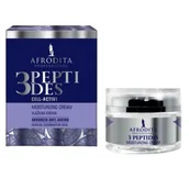 Kremy do twarzy - Afrodita 3 Peptides, Krem Nawilżający Do Twarzy, 50ml - miniaturka - grafika 1