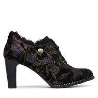 Półbuty damskie - Półbuty Laura Vita Alcbaneo 14 Czarny - miniaturka - grafika 1