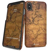 Etui i futerały do telefonów - i-Paint Mapa ochronne twarde etui na telefon iPhone X - miniaturka - grafika 1