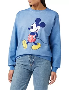 Bluzy damskie - Disney Damska bluza Mickey Strides, NIEBIESKI, 40 - grafika 1