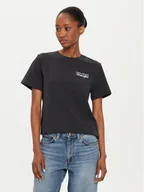 Koszulki i topy damskie - Wrangler T-Shirt Graphic 112356429 Czarny Regular Fit - miniaturka - grafika 1
