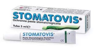 Stomatovis ochronna pasta stomatologiczna 5 ml - Problemy skórne - miniaturka - grafika 1