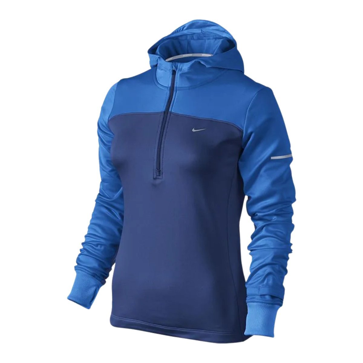 Damska Bluza Do Biegania Niebiesko-Granatowa Nike Thermal Hoody Xl
