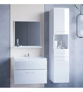 Łazienka TIPO biały połysk - Meble łazienkowe - miniaturka - grafika 1