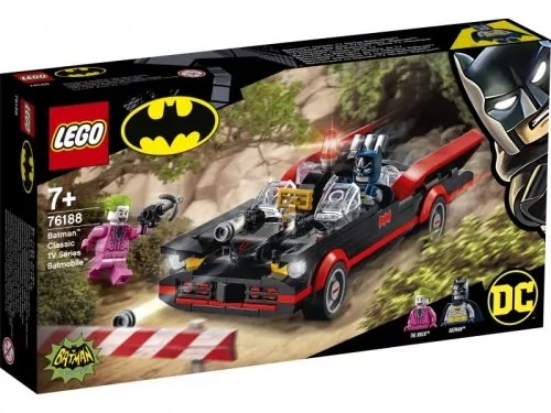 LEGO DC COMICS SUPER HEROES BATMAN KLASYCZNY SERIAL TELEWIZYJNY BATMAN BATMOBIL 76188