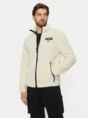Bluzy męskie - Napapijri Polar Tynik NP0A4IA9 Beżowy Regular Fit - miniaturka - grafika 1