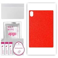 Akcesoria do tabletów i e-booków - folia naklejka skórka strukturalna na TYŁ do Blackview Tab 11 WiFi - Czerwony Pastel Matowy - apgo SKINS - miniaturka - grafika 1