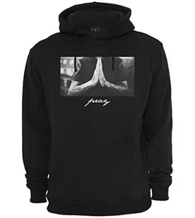 Mister Tee Pray bluza z kapturem,z nadrukiem, damska, męska, czarny, M MT275-00007-0046_Black_M - Bluzy męskie - miniaturka - grafika 1