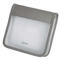 Portfele - Hama Portfel CD 16, przezroczysty/srebrny - miniaturka - grafika 1