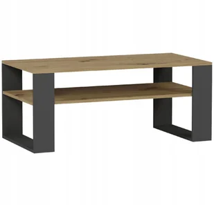 Meble Stolik kawowy ława półka A-5artisanmixantracyt 90x58x55cm produkt pl - Ławy i stoliki kawowe - miniaturka - grafika 1