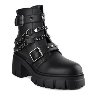 Botki Altercore VIRGO Black Vegan - Botki damskie - miniaturka - grafika 3