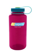 Shakery i bidony sportowe - Nalgene Butelka sportowa Wide Mouth 1 l Nalgene - eggplant 2178-2074 - miniaturka - grafika 1