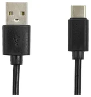 Kable USB - Accura USB 2.0 - USB-C 1.0m QC 3.0 czarny - miniaturka - grafika 1