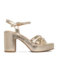 Sandały damskie - Sandały DeeZee CEO-LCCC1511-1 Złoty - miniaturka - grafika 1