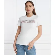 Koszulki i topy damskie - Just Cavalli T-shirt | Regular Fit - miniaturka - grafika 1