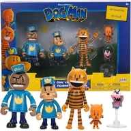 Figurki dla dzieci - Zestaw figurek JAKKS PACIFIC Dog Man 19736 - miniaturka - grafika 1