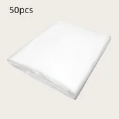 Peleryny fryzjerskie - TEMU 50 szt. Przezroczyste Szale i Nakrycia na Włosy do Farbowania - Wysokiej Jakości Ochronne Peleryny do Stylizacji i Pielęgnacji Włosów, Akcesoria - miniaturka - grafika 1