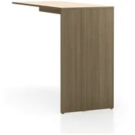 Meble modułowe i akcesoria - Przestawny pulpit biurkowy do dodatkowej szafki LAYERS, dąb bielony - miniaturka - grafika 1