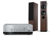 Zestawy stereo - Yamaha R-N800A (srebrny) + Tesi 5 (mokka) - miniaturka - grafika 1