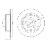 Szczęki hamulcowe - METELLI Tarcza hamulcowa 23-1223C - miniaturka - grafika 1