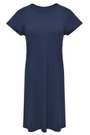 Piżamy damskie - HALKA FLORA WISKOZA GRANAT - D Karen - miniaturka - grafika 1