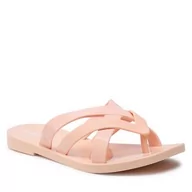 Klapki i japonki damskie - Japonki Melissa - Lana Flip Flop Ad 33702 Beige/Beige AH008 - miniaturka - grafika 1