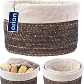 Pudła i pojemniki do przechowywania - Orion Koszyk do przechowywania naturalny 24x15 cm - miniaturka - grafika 1