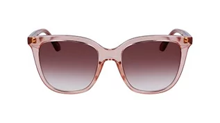 Okulary przeciwsłoneczne - Calvin Klein Damskie okulary przeciwsłoneczne CK23506S, różowe, jeden rozmiar, róża, Rozmiar uniwersalny - grafika 1