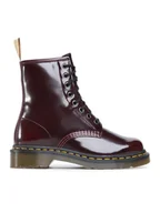 Glany damskie - Dr. Martens Glany Vegan 1460 23756600 Bordowy - miniaturka - grafika 1