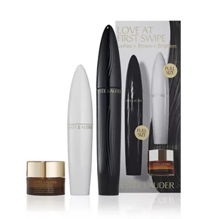 Estée Lauder Love At First Swipe zestaw tusz do rzęs 8ml + serum do rzęs i brwi 6ml + krem pod oczy 5ml - Palety i zestawy do makijażu - miniaturka - grafika 1