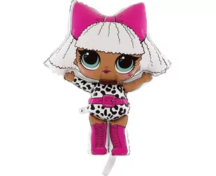 GO Balon foliowy urodzinowy Diva LOL Surprise - 94 cm L181 - Urodziny dziecka - miniaturka - grafika 1