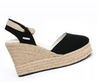 Espadryle damskie - BIG STAR ESPADRYLE DAMSKIE WIĄZANE JJ274908 906 R38 - miniaturka - grafika 1