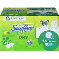 Miotły, szufle, mopy - Swiffer Dry suche ściereczki do podłóg wkład zapas do mopa 24 szt. 26x21cm - miniaturka - grafika 1
