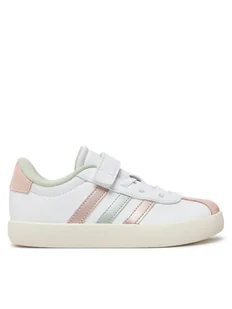 adidas Sneakersy VL Court 3.0 Skateboarding IH4952 Biały - Buty dla dziewczynek - miniaturka - grafika 1