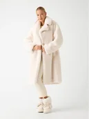 Kurtki damskie - Guess Kurtka przejściowa 179850 Beżowy Classic Fit - miniaturka - grafika 1