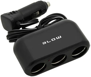 Rozgałęźnik zapalniczki 1x wtyk - 3x gniazdo CS-32 - Ładowarki samochodowe - miniaturka - grafika 1