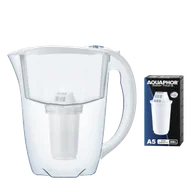 Dzbanki filtrujące - Aquaphor Prestige Biały dzbanek filtrujący 2,8l z wkładem B5 - miniaturka - grafika 1