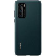 Etui i futerały do telefonów - Huawei Etui Huawei PU Case Huawei P40, ciemnozielone 6901443365913 - miniaturka - grafika 1