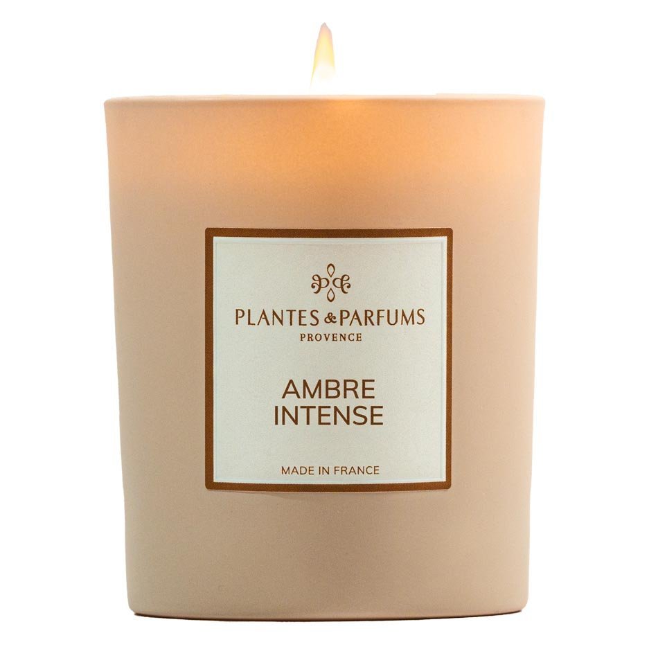 Świeca zapachowa roślinna 180 g Intense Amber Plantes & Parfums